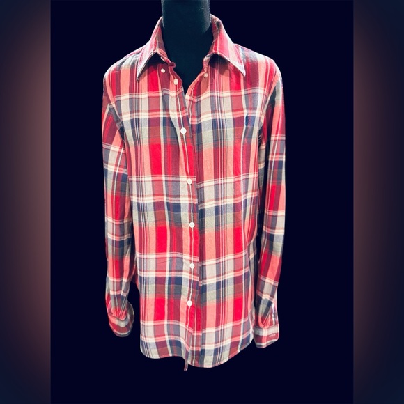 Ralph Lauren Classic Fit Plaid Cotton Shirt
Women’s XL - Picture 12 of 12